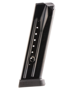 Promag Standard 15rd 9mm Luger Fits Springfield XDM Blued Steel