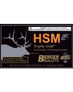 Hsm Trophy Gold 30-06 Springfield 210 Grain Berger Hunting VLD Match (Box)