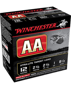 Winchester AA 12 Gauge 2.75 1 oz 8.5 Shot (Box)