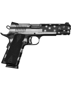 Citadel M1911 45 ACP 5" 8+1Steel American Flag Gray Cerakote CITC45FSPUSG