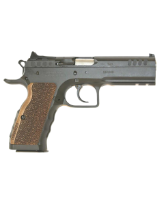 Tanfoglio IFG 40 S&W 4.50" 14+1 Black TFSTOCKI40