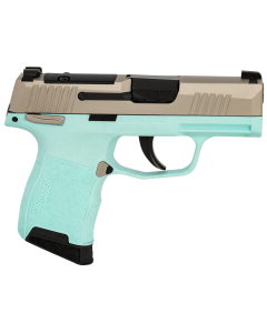 Sig Sauer P365 Micro-Compact 380 ACP 3.10" 10+1 (Robin's Egg Blue/Nickel)
