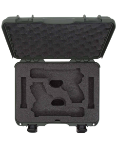 NANUK (PLASTICASE INC) PolymerGuard Olive Handgun Case 910For Glock6