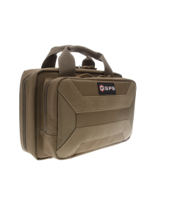 GPS Bags Flat Dark Earth 600D Lockable Pistol Case PC15FDE