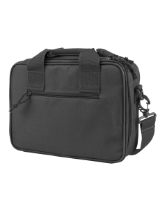 NCStar Urban Gray Lockable Double Handgun Gun Case CPDX2971U
