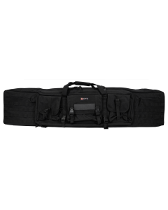 GPS Bags Black Lockable 600D Polyester Double Rifle Gun Case DRC55
