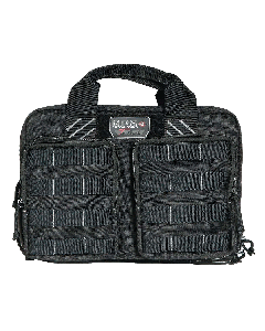 GPS Bags Quad Black Crushproof Gun Case for 6 Handguns T1311PCB