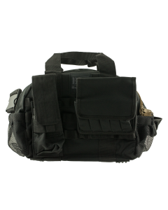 Bulldog Cases Tactical Range Bag with MOLLE Magazine Pouch (Black)