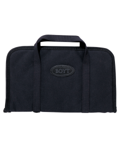 Boyt Harness Black Canvas Handgun Case with Padding and Full Length Zipper 0PP640003