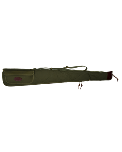 Boyt Harness OD Green Canvas Shotgun Gun Case - Lockable 48 with Waxed Brass Hardware OGC97PL09