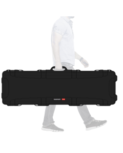 NANUK (PLASTICASE INC) Black Waterproof Polymer Gun Case 9951001