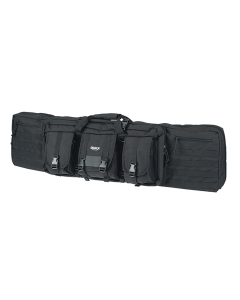 American Tactical RUKX Gear 36" Double Rifle Case, Water Resistant (Black)