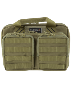 GPS Bags Tactical Tan Lockable 6 Handgun Gun Case T1312PCT