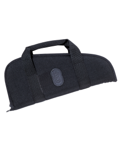 Bob Allen Black Canvas Foam-Padded Pistol Rug with Wraparound Handle - 13" 7782