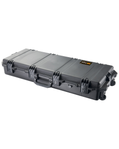 Pelican Black HPX Resin Gun Case: Smooth Finish, Lockable, Waterproof, Foam Padding IM3100