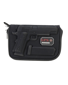 GPS Bags Blacklock Airline Approved Handgun Zipper Case 908PC