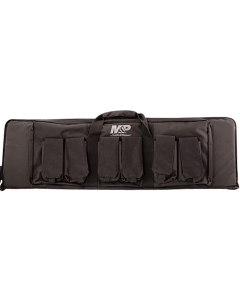 M&P Accessories Double Zipper Nylon Foam Gun Case 110025