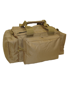 Bob Allen Tan Polyester Foam-Padded Water-Resistant Range Bag with Zipper - 20 x 10 x 9 79015