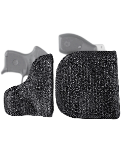 Desantis Gunhide Super Fly Textured Black Rubberized Fabric Pocket Holster For Glock 26 Pistol M44BJE1Z0