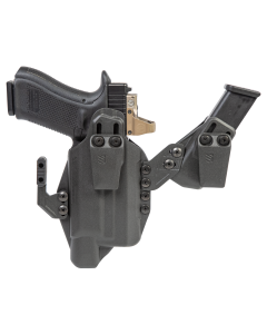 Blackhawk Stache Black Polymer Handgun Belt Clip Holster For Glock 43X 416876BK