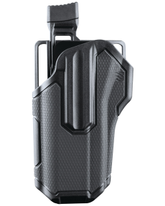 Blackhawk Omnivore Left Hand Black Textured Plastic Belt Slide Pistol Holster 419000BBL
