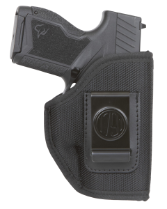 1791 Gunleather Premium Nylon Black Nylon Right Hand Belt Clip Size 01 PNIWB1BLKR