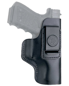 Desantis Gunhide Insider Smooth Black Leather Right Hand Inside-The-Waistband Pistol Holster 031BA96Z0