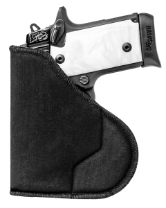 Sentry HexGrip IWB/Pocket Holster, Fits 3-4" Barrels, Ambidextrous (Black)