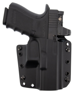 Galco Corvus Right Hand Black Kydex Belt Loop Handgun Holster For Glock 17 CVS868RB