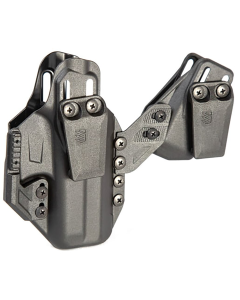 Blackhawk Stache Black Polymer Handgun Belt Clip Ambidextrous S&W Shield 9/40 Holster 416163BK