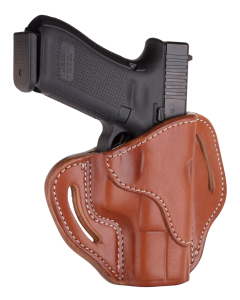 1791 Gunleather Bh2.3 Right Hand Leather Pistol Holster with 1 Compartment  For Glock 17 Gun - Classic Brown BH23CBRR