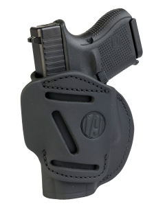 1791 Gunleather 4-way Right Hand Leather Pistol Holster with Belt Clip S&W M&P 4WH3SBLR