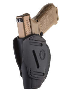 1791 Gunleather 3-way Stealth Black Leather Pistol Holster for S&W M&P 3WH5SBLA