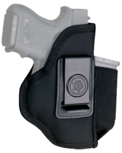 Desantis Gunhide Pro Stealth Black Smooth Nylon Handgun Belt Holster with Belt Clip N87BJE1Z0