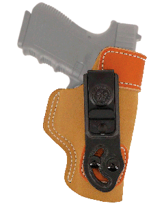 Desantis Gunhide Sof-tuck Right Hand Pistol Gun Holster Tan Leather IWB Clip For Glock 17 106NA80Z0