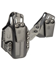 Blackhawk Stache Black Polymer Handgun Belt Clip Ambidextrous Holster for S&W M&P 9/40 416125BK