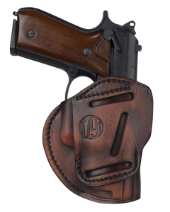 1791 Gunleather 3-way Belt Loop Leather Ambidextrous Beretta 92 Size 06 Vintage Holster 3WH6VTGA