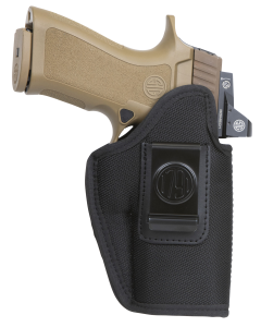 1791 Gunleather Premium Nylon Black Left Hand Size 05 Clip-On Ballistic Nylon Holster PNIWB5BLKL