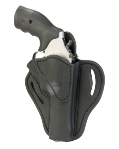 1791 Gunleather Rvh2 Stealth Black Leather Ruger GP100 Handgun Holster RVH2SBLR