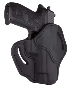 1791 Gunleather Bh2.3 Stealth Black Leather For Glock 17 Right Hand OWB Holster BH23SBLR