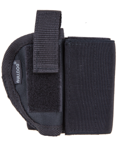 Bulldog Ankle Black Textured Elastic Ankle Holster - Sz 01 Right Hand Velcro WANK1R