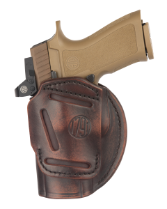 1791 Gunleather 4-way Black Leather Ambidextrous Belt Clip Holster Size 06 4WH6VTGR