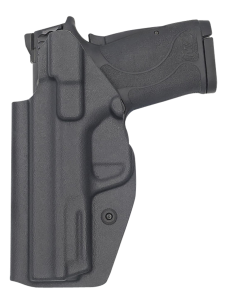 C&g Holsters Covert Kydex Black Belt Clip Holster for S&W M&P Shield 380EZ 0550100