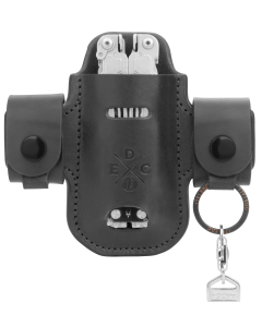 1791 Gunleather Edc Ambidextrous Black Leather Belt Loop Holster (Up to 1.50") HDASSLBLKA