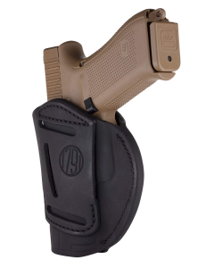 1791 Gunleather 4-way Right Hand Leather Pistol Holster with Belt Clip for S&W M&P 4WH5SBLR
