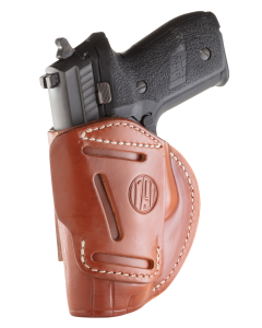 1791 Gunleather 4-way Classic Brown Leather Right Hand Pistol Holster 4WH5CBRR