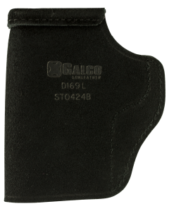 Galco Stow-n-go Black Leather Plain Finish Right Hand 1911 Pistol Belt Clip Holster STO424B
