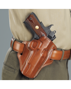 Galco Combat Master Right Hand Tan Leather For Glock 48 Belt Slide Holster CM834