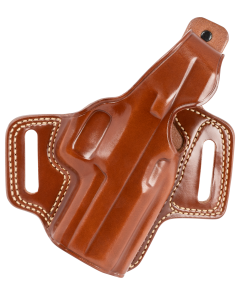 Galco Fletch Right Hand Leather Pistol Gun Holster Tan Compact Sig P320. FL822