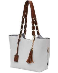 Bulldog Tote Purse Ambidextrous Leather Pistol Holder with 2 Compartments BDP055